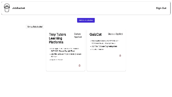JobBucket Project Image
